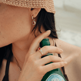 Bella Drop Earrings in Gold - Cadena Jewellery