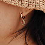 Bella Drop Earrings in Gold - Cadena Jewellery