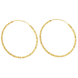 Twisty Hoop - Cadena Jewellery