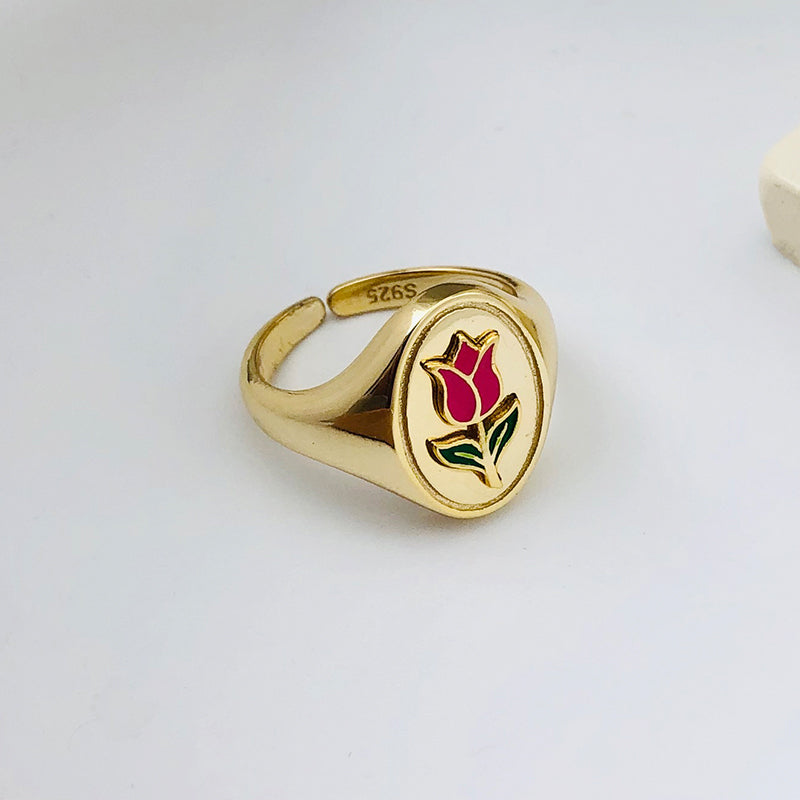 Rose ring-Cadena Jewellery
